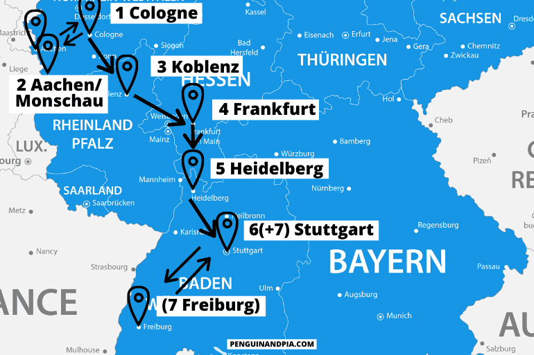 germany travel itinerary 5 days